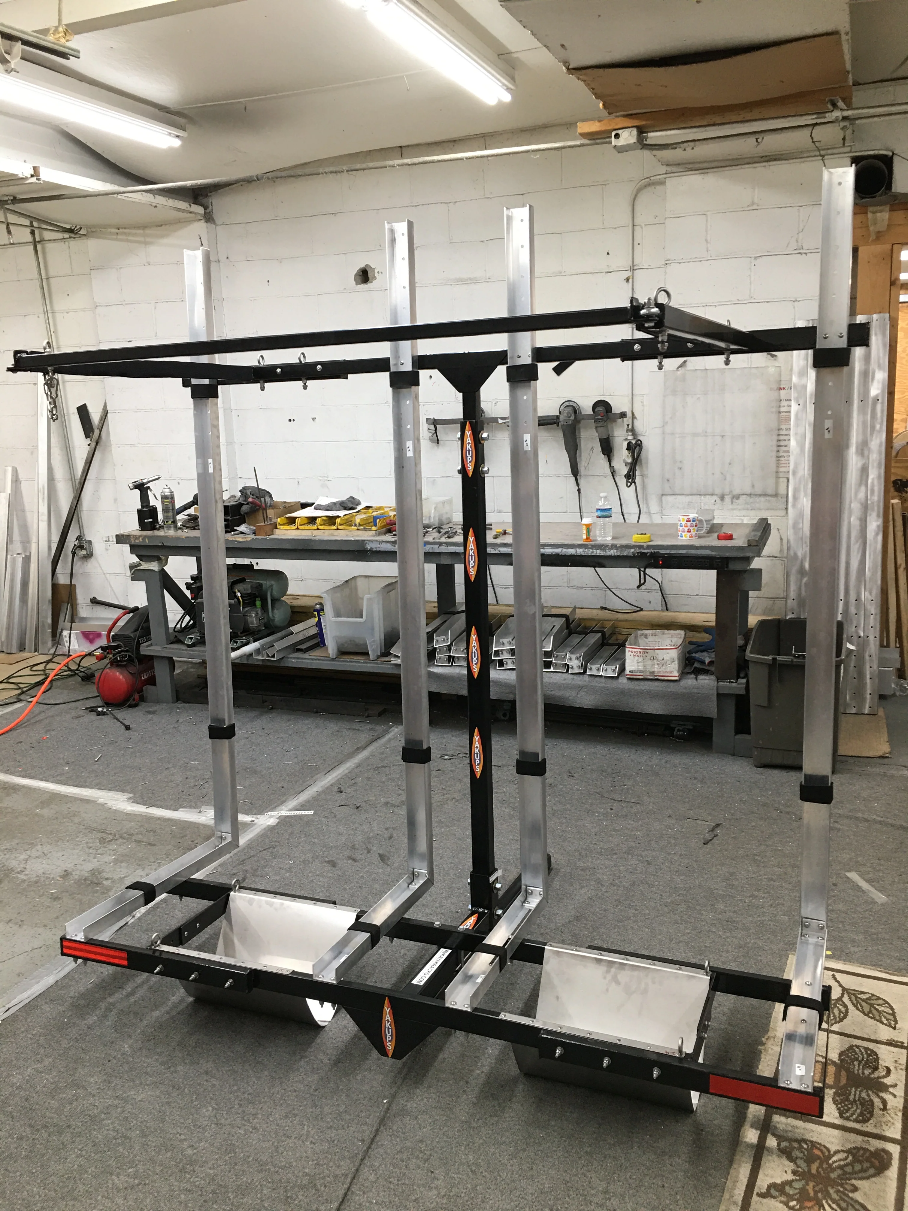Customized Yakups® RV Vertical Kayak racks! SEE the Possibility's Versatile racks carry Paddle boards, Bikes, Kayaks - Image 10