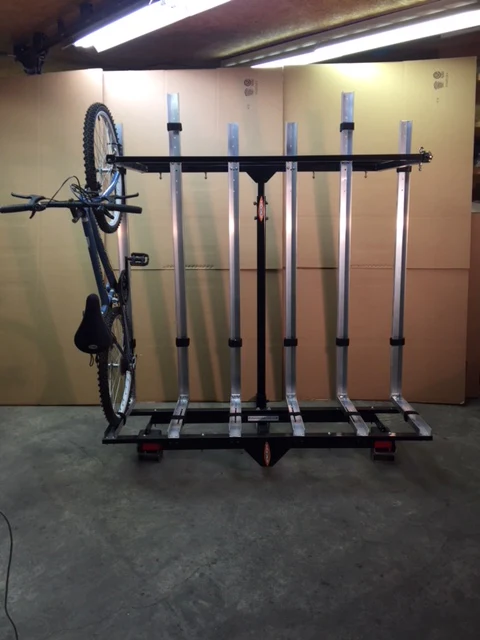 Customized Yakups® RV Vertical Kayak racks! SEE the Possibility's Versatile racks carry Paddle boards, Bikes, Kayaks - Image 5