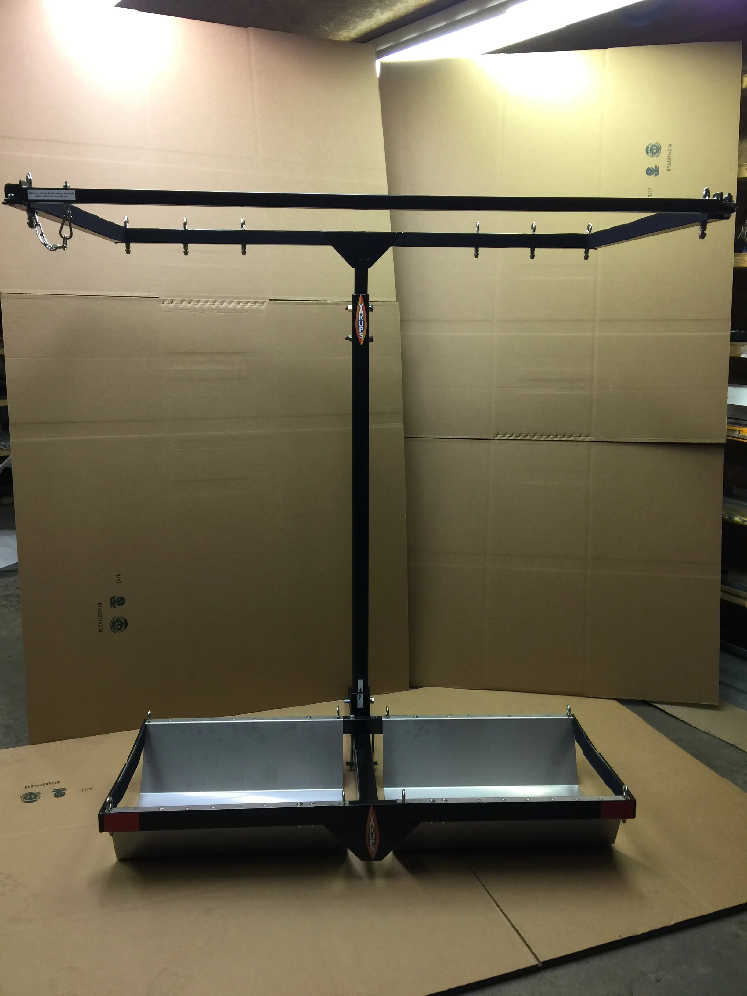 KR2B56S MODEL Yakups®  brand rack! Always purchase  safe 5 star Racks 100% Made in the USA! since 2011.  kayak racks for Up to four Kayaks, or boards. - Image 6